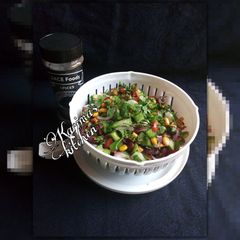 A picture of Red kidney Bean salad.