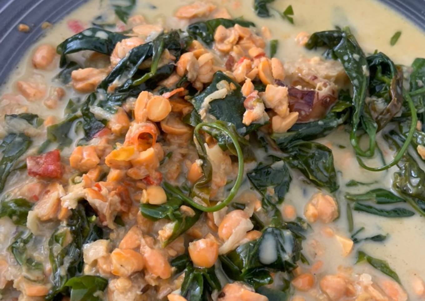 Sayur Tangkil Tempe Santan