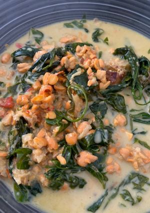 Foto resep Sayur Tangkil Tempe Santan
