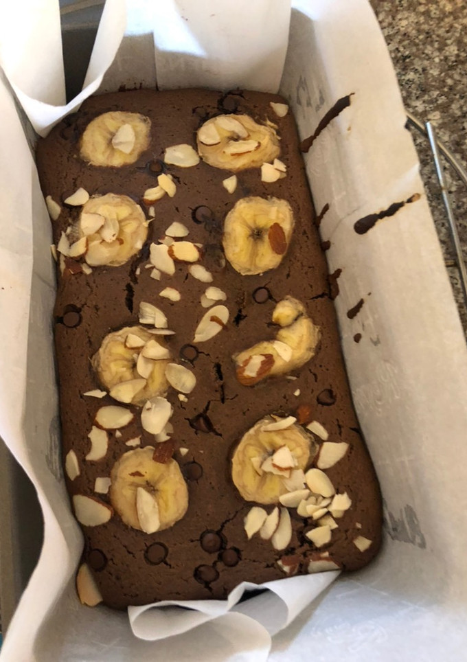 Una foto de Pan tipo brownie saludable