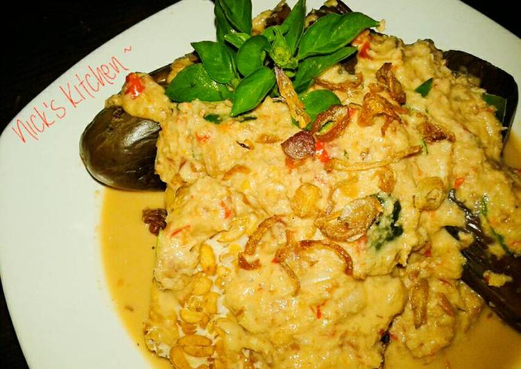 Resep Pecel Terong Ungu Bakar Anti Gagal