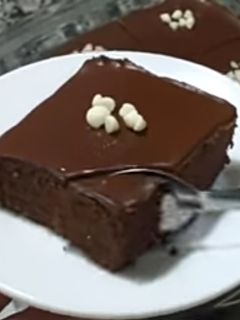 صورة لوصفة كيكة خفيفة ريشة ـ تحلية للقهوة