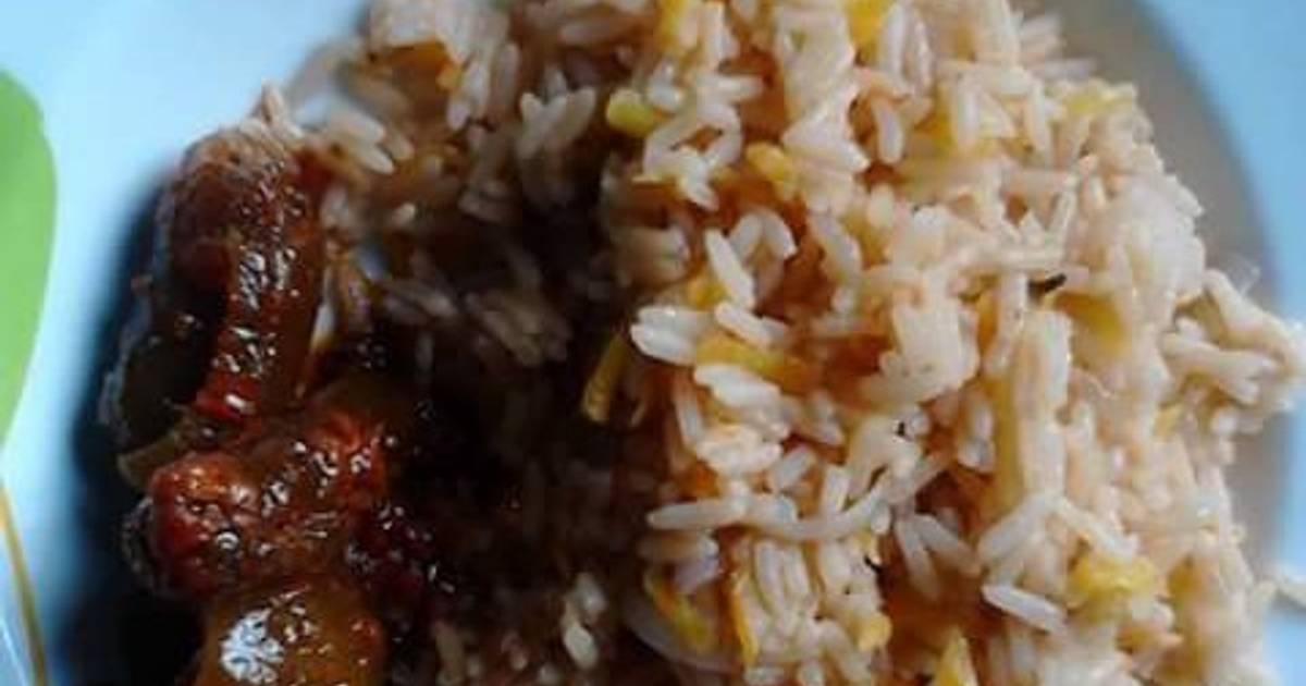 Carrot jollof rice Recipe by Lip_licker's Kitchen Cookpad