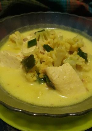 Foto resep Sayur kari kembang kol