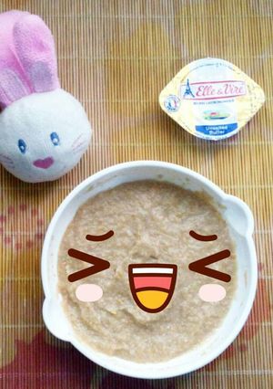 Foto resep MPASI 6+ Beras Cokelat Daging Sapi Wortel Brokoli Tempe Kaldu