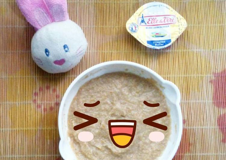 MPASI 6+ Beras Cokelat Daging Sapi Wortel Brokoli Tempe Kaldu