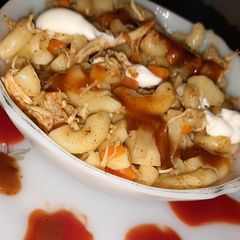 A picture of CHICKEN Veg Macroni 😋😋.