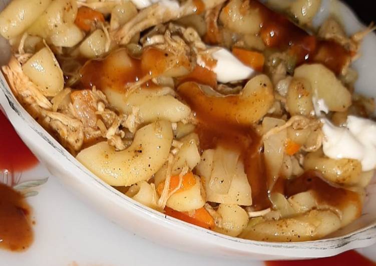 Easiest Way to Prepare Any-night-of-the-week CHICKEN Veg Macroni 😋😋
