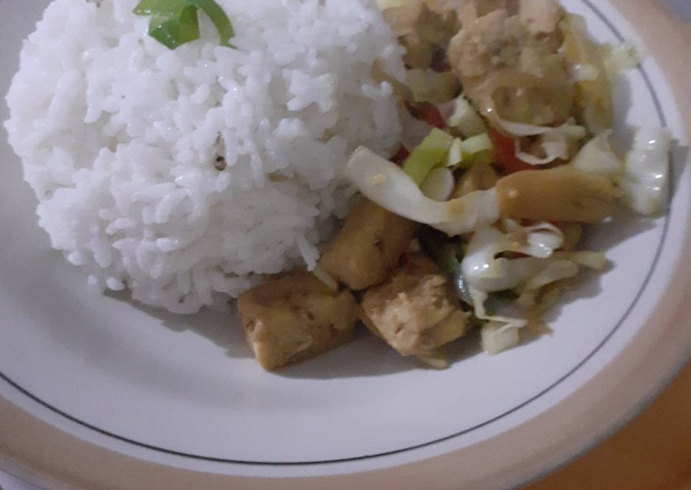 Oseng Tempe Daun Jeruk