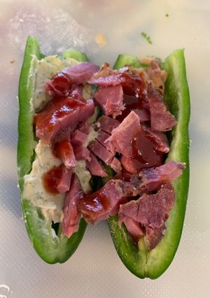 A picture of Jalapeño Beef Poppers.