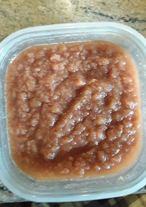 A picture of Crock pot Applesauce.
