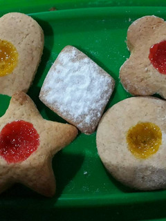 Una foto de Galletitas de mermelada y mogul