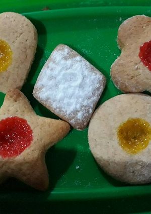 Una foto de Galletitas de mermelada y mogul