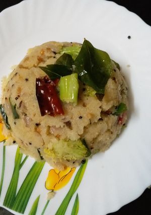 A picture of Broccoli upma.