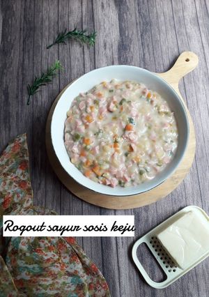 Foto resep Rogout sayur sosis keju