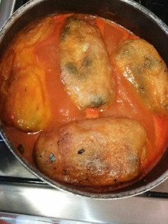 Una foto de Chiles rellenos de queso