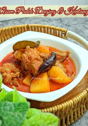 Foto resep Asam Padeh Daging & Kentang