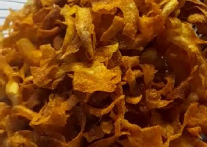 Crunchy paper chits Recipe by Jyoti Gupta - Cookpad