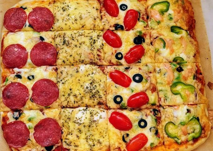 Pizza four seasons 😍