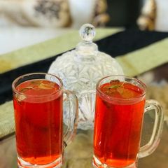 Rooh afza lemonade A picture of Rooh afza lemonade.