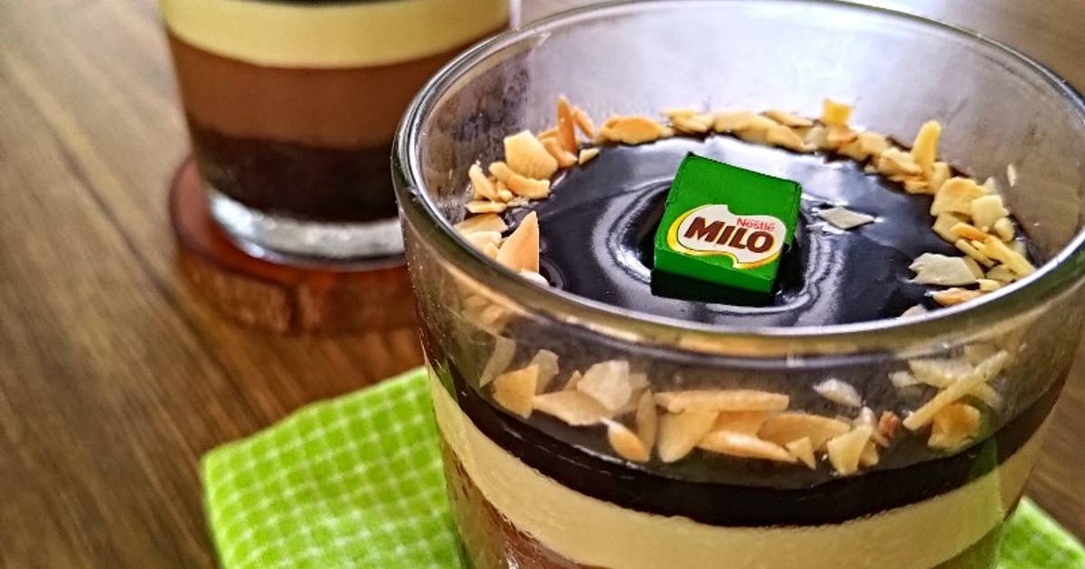 Resep Brownies Milo Dessert Box oleh Ikasoerya - Cookpad