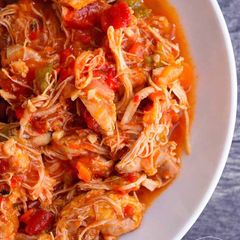 A picture of Healthy Latin Ropa Vieja.