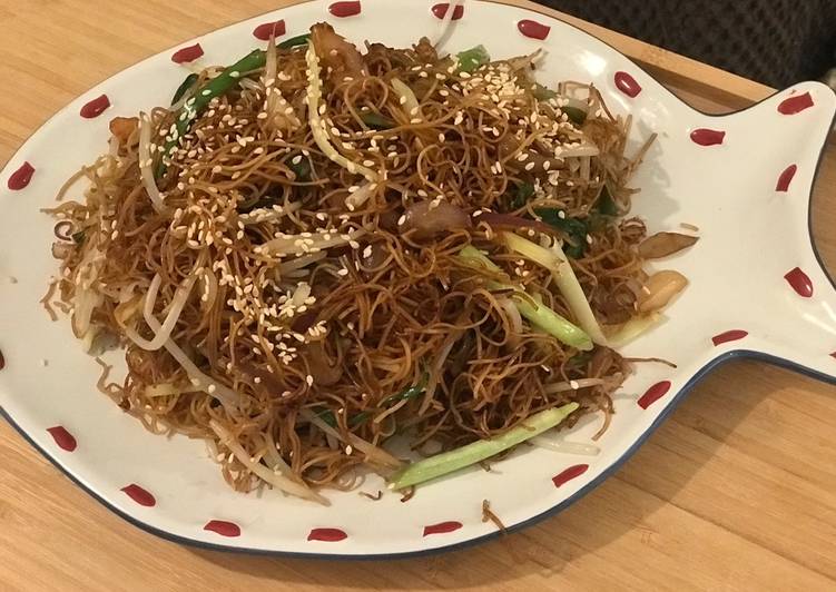 港式豉油王炒麵（純素）