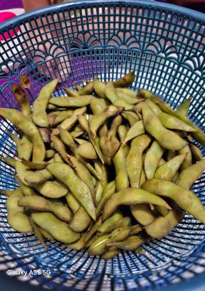 Foto resep 50. Edamame Rebus