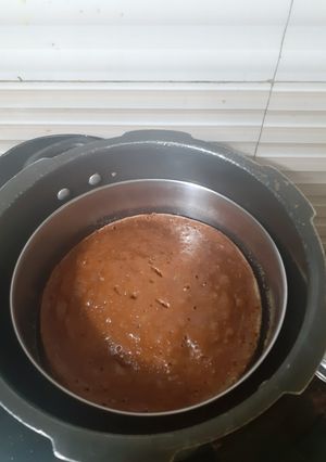 A picture of Chocolate biscuit cake.