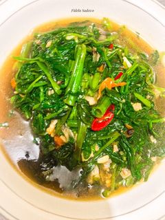 Foto resep Tumis Kangkung Saus Tiram (Menu Sahur)