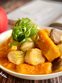 南瓜杏鮑菇 / 家常菜 的食譜成品照片