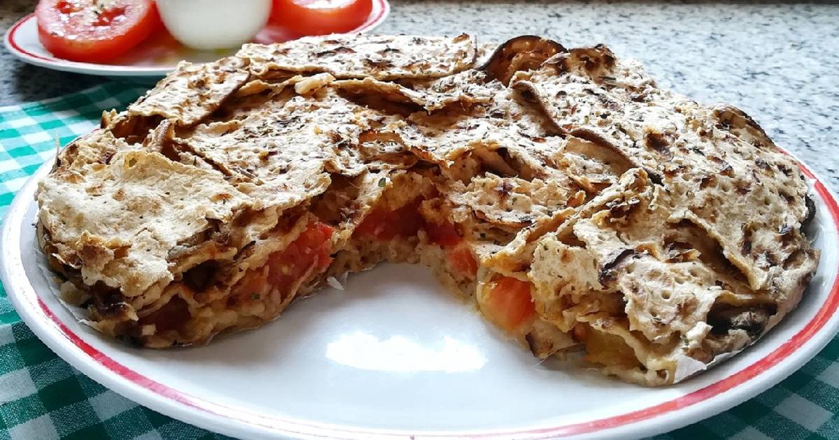 Ricetta Torta salata di pane azzimo di Le Ricette Di Naty - Cookpad