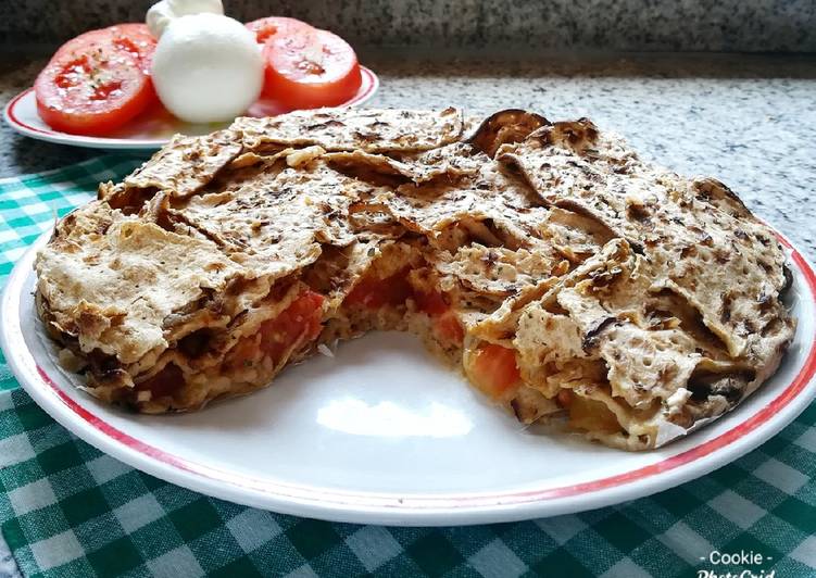 Torta salata di pane azzimo