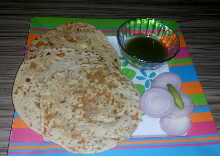 Easiest Way to Make Favorite Carrot paratha