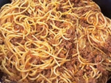 Espagueti boloñesa