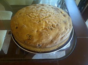 Una foto de Torta de ahuyama