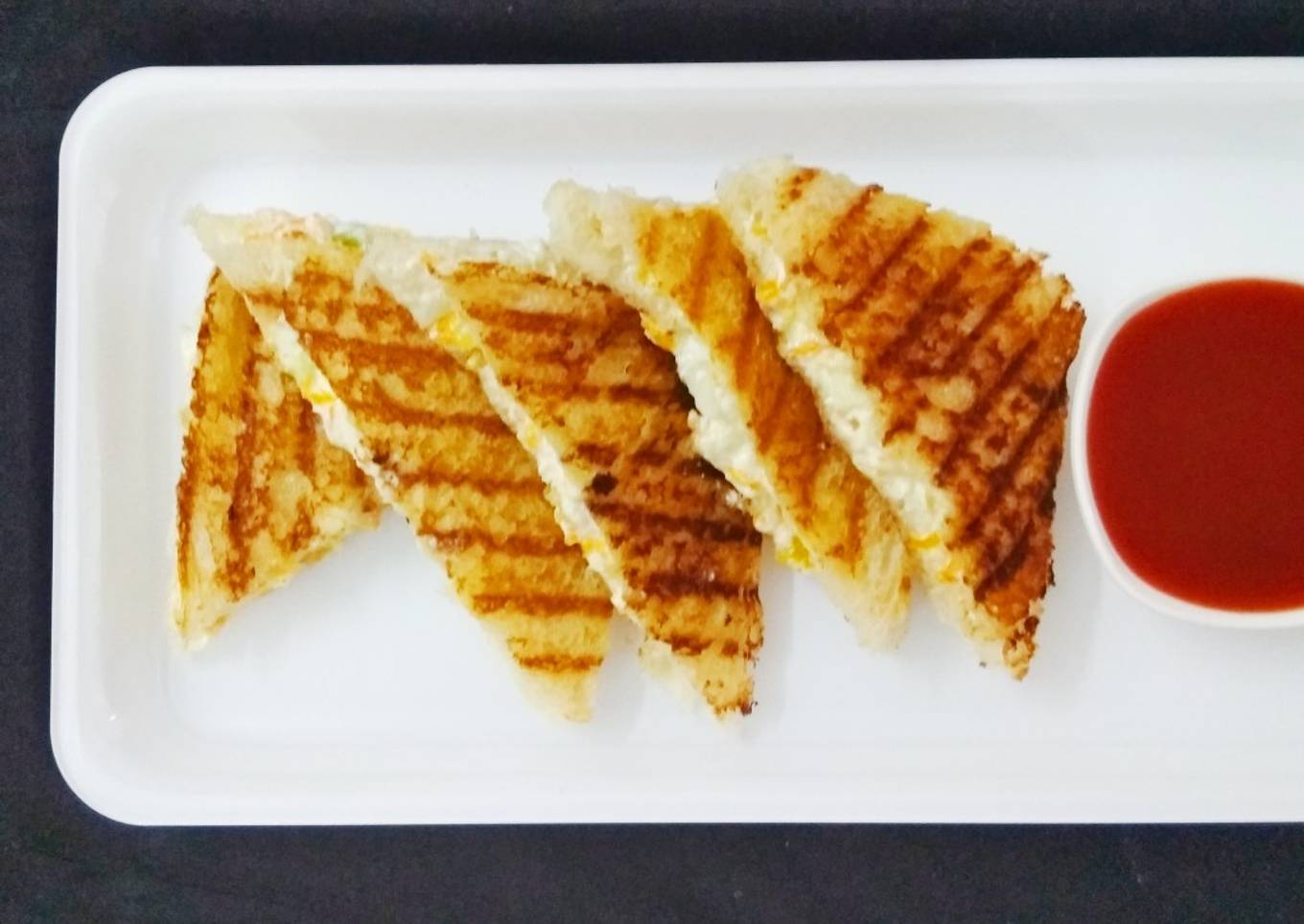 Hung Curd Sandwiches