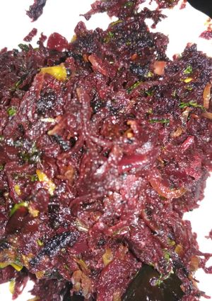 A picture of Beetroot salad.