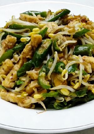 Foto resep Oseng Cabe Ijo Tempe Toge