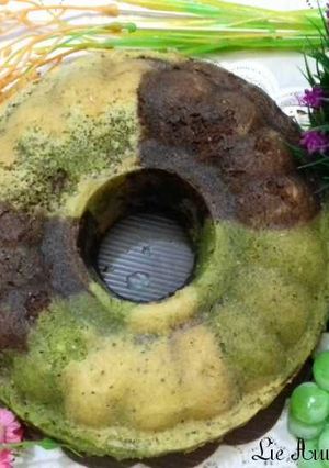 Foto resep (6.1) Army Chiaseed Marmer Cake (No BP, Pelembut dan Pewarna)