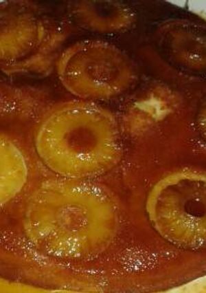 صورة لوصفة كيكة الأناناس