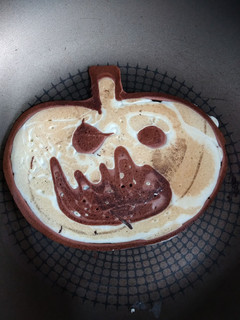 Foto de Panqueca sem glúten de halloween