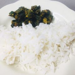 Okra Rice A picture of Okra Rice.