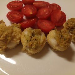 A picture of Stuffed baby squid seppoline ripiene.