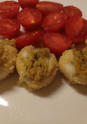 A picture of Stuffed baby squid seppoline ripiene.