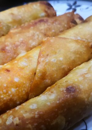 A picture of Special recipe of spring noodles Roll.