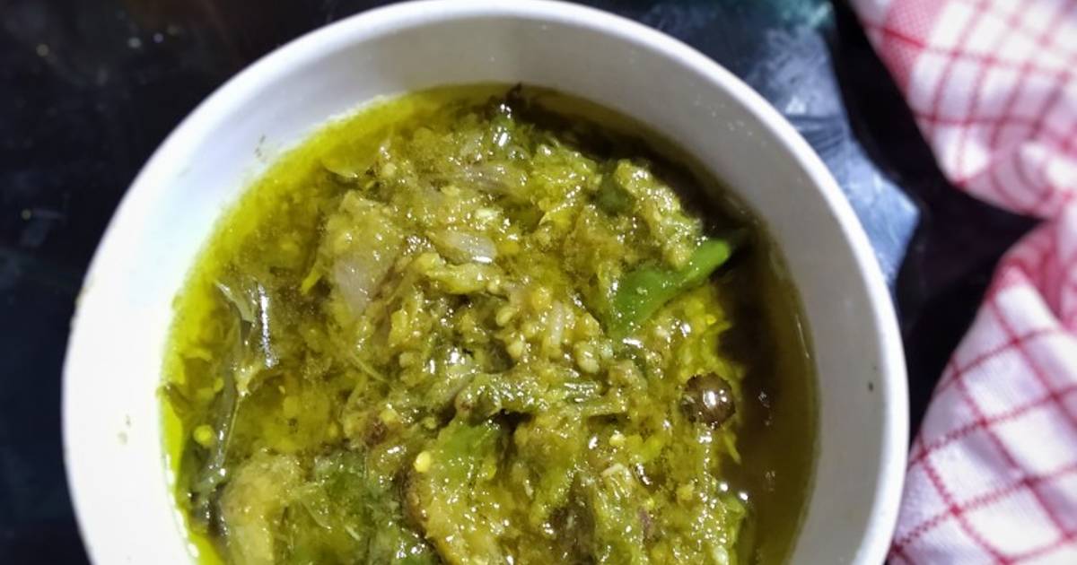 Resep Lado Mudo (Sambal Ijo Khas Padang) Oleh Astiya Lestari - Cookpad