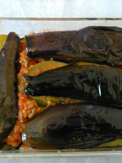 Una foto de Lasaña rápida de berenjena sin gluten