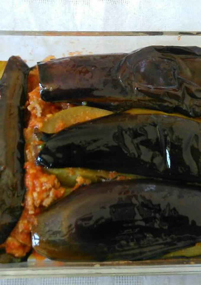 Una foto de Lasaña rápida de berenjena sin gluten