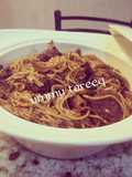 Jallaf din spaghetti Mai daddawa da kifi